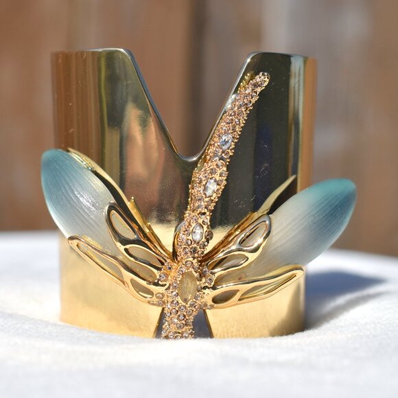Alexis Bittar | Neo Boho Dragonfly Cuff Bracelet - Picture 4 of 12